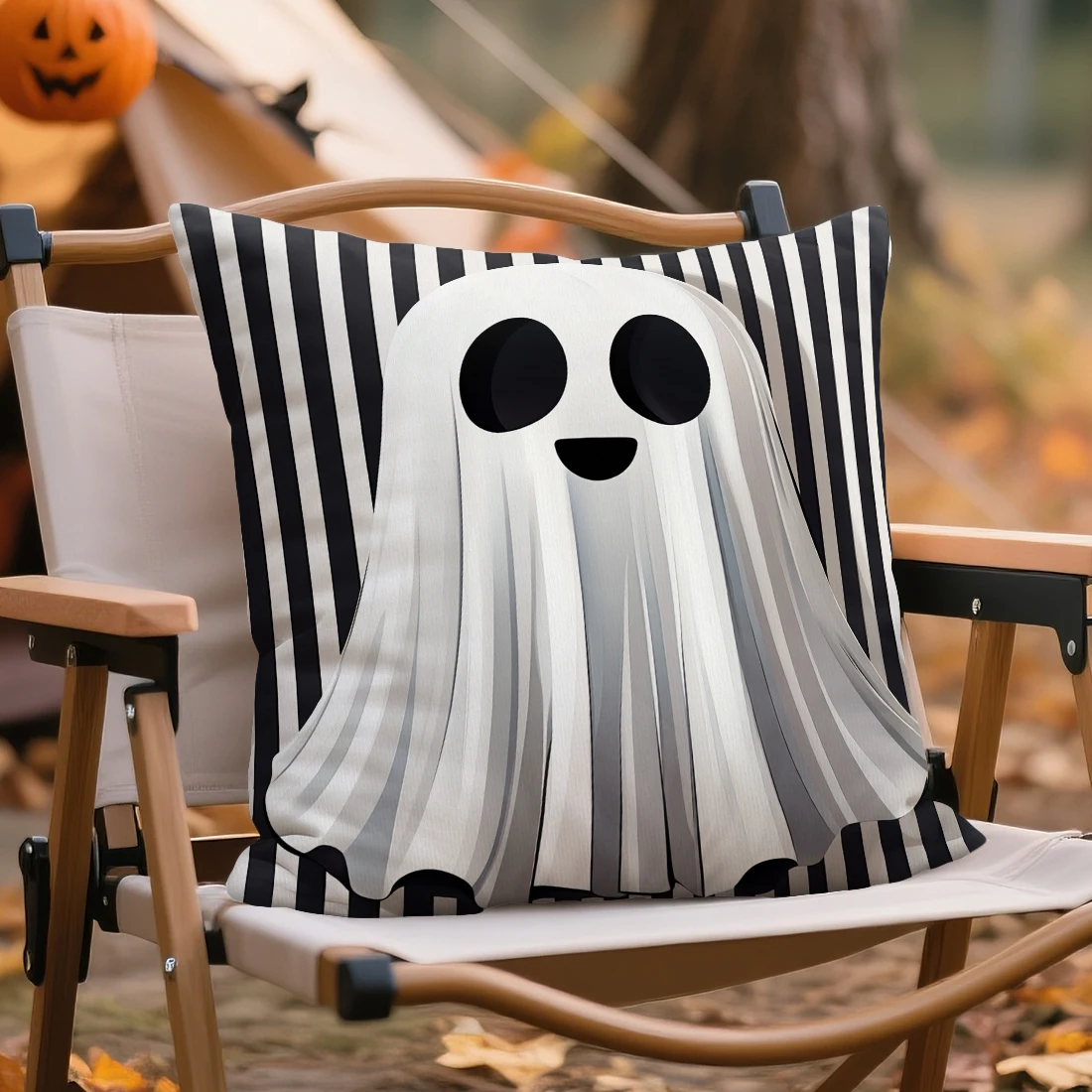

Halloween ghost theme Cushions Pillowcase Cushion Cover Throw Pillow Sofa Decoration Pillowcover Home Car Sofa Decor
