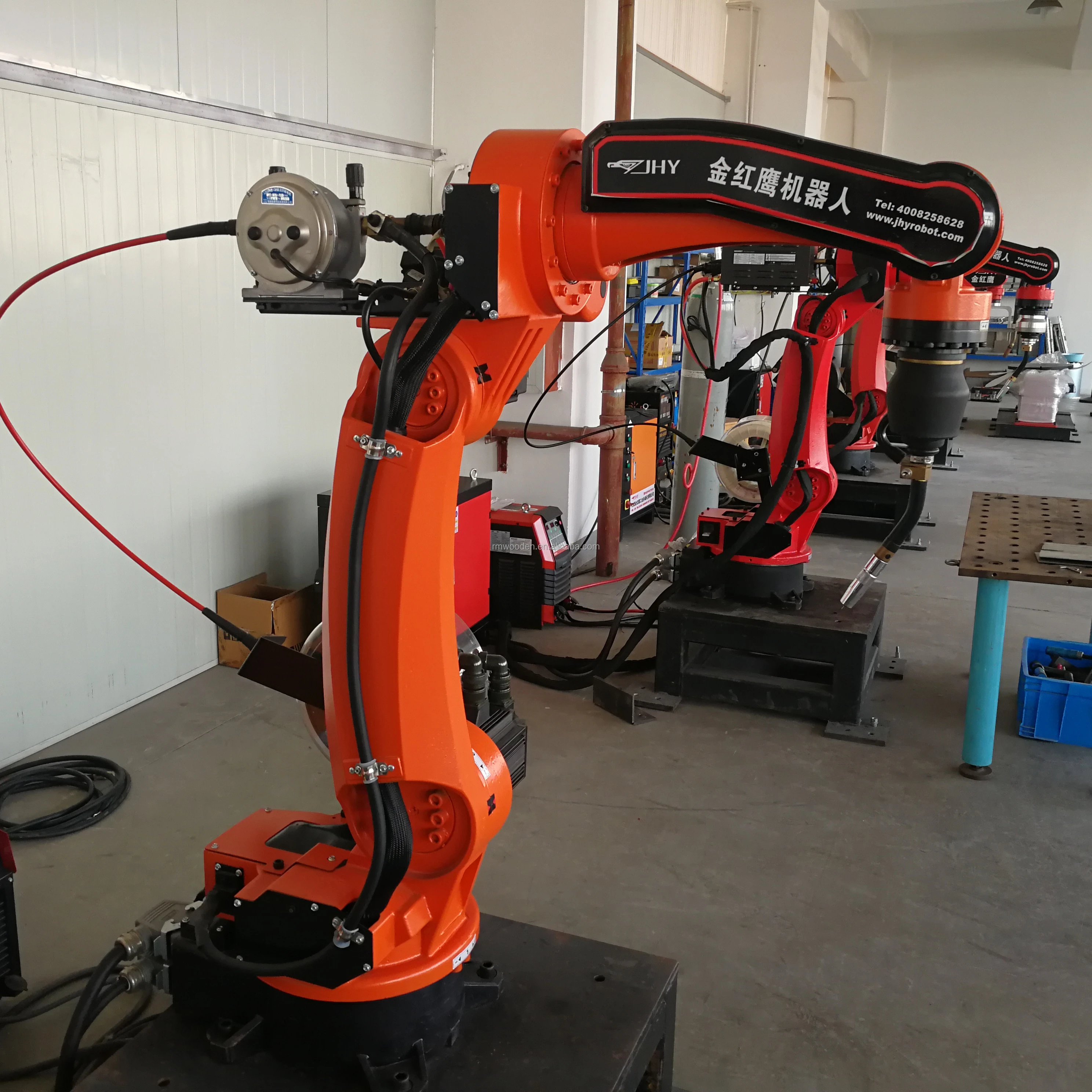 China Small And Mini Linear Industrial Robotic Arm Model Agv 6 Axis Robot Price For Camera