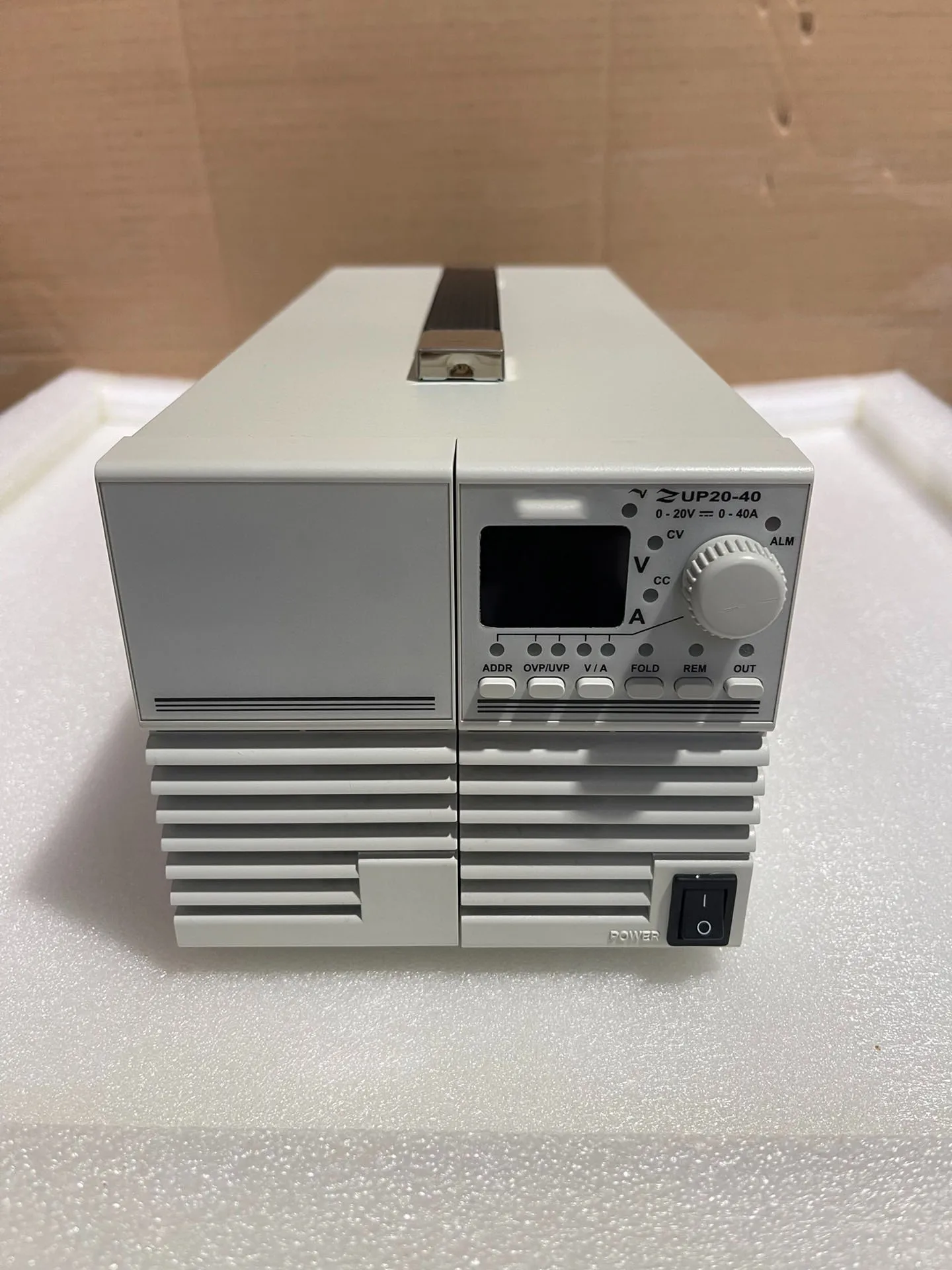 For TDK-Lambda ZUP20-40 0-20V 0-40A 0-10V 0-20A DC Stabilized Adjustable Power Supply Before Shipment Perfect Test