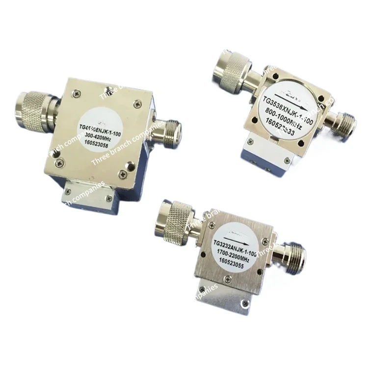 RF Coaxial Isolator with Multiple Frequency Bands Available at 300MHz-6GHz