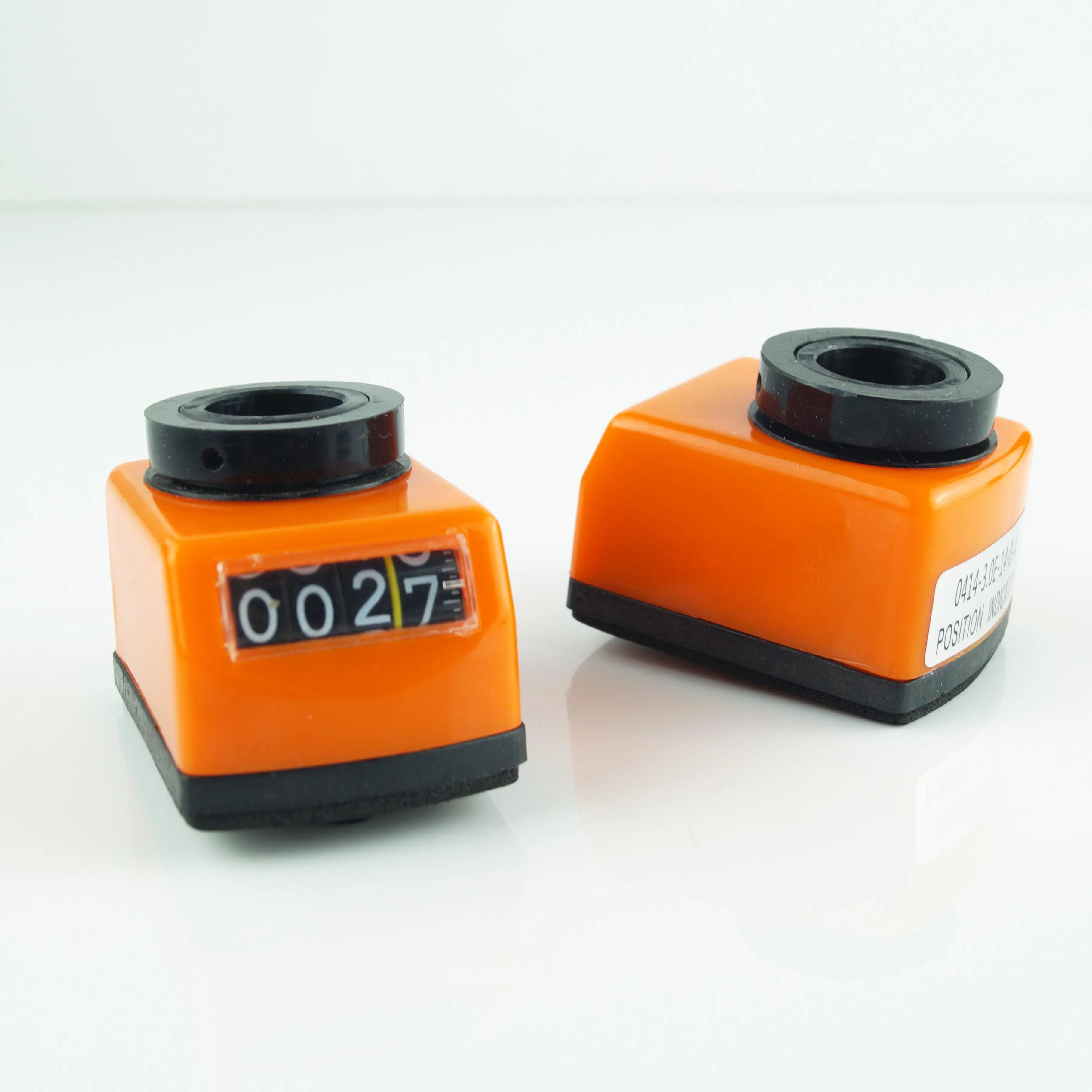 04 Type Model 0414 Plastic Position digital Indicator counter orange black White  grey and bluecolor