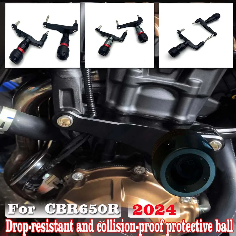 

Motorcycle Falling Protection Engine Frame Slider Fairing Guard Crash Pad Side Protector For Honda CBR650R 2024 CBR 650R