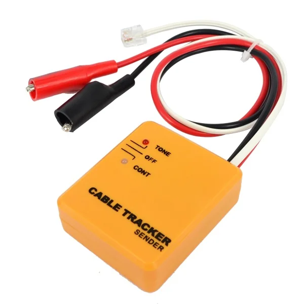 RJ11 Network Telephone Wire Cable Tester Toner Tracker Diagnose Tone Line Finder Tracer Detector Networking Tools