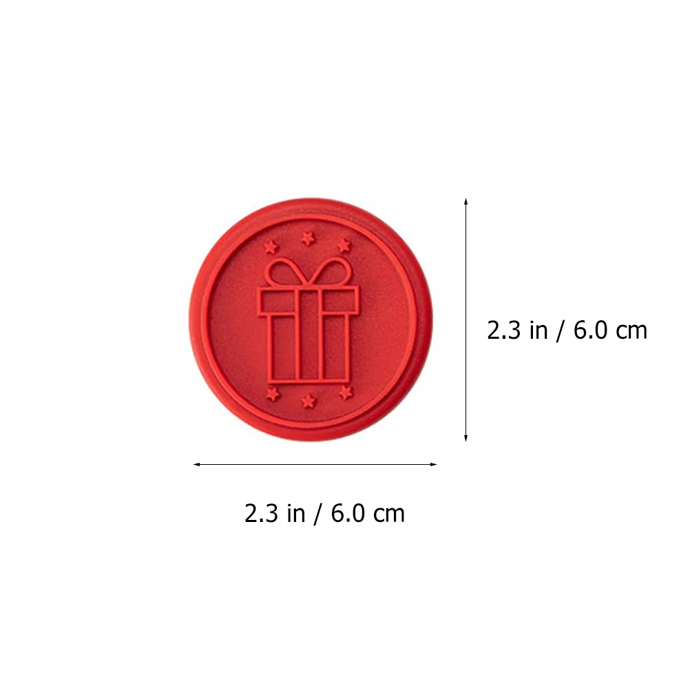 

1Set Baking Stamp Set Silicone Cookie Seal Mold Non-Stick DIY Biscuit Cutters for Cake Fondant Butter Soap Decoration Hand Mold