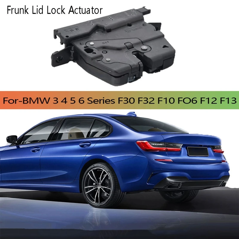 Car Rear Tailgate Latch Trunk Lid Lock Actuator Motor For-BMW 3 4 5 6 Series F30 F32 F10 F06 F12 F13 51247191212