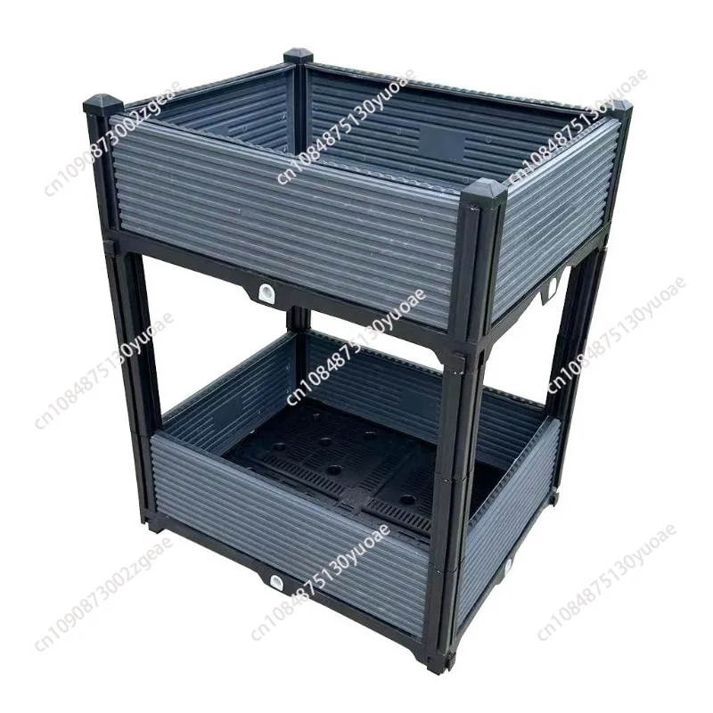 Multifunctional planting box plastic flower pot large balcony vegetable planting vegetable pot planting artifact