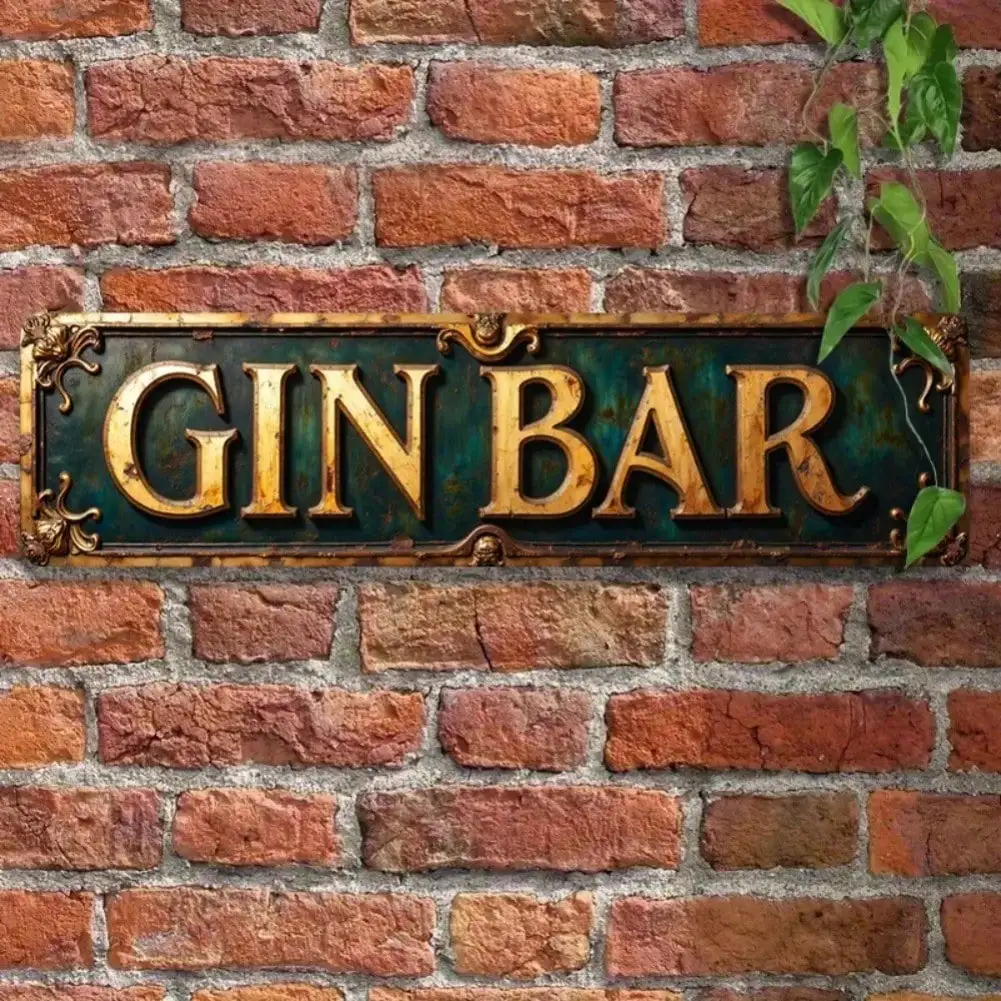 Vintage Gin Bar Met… - image