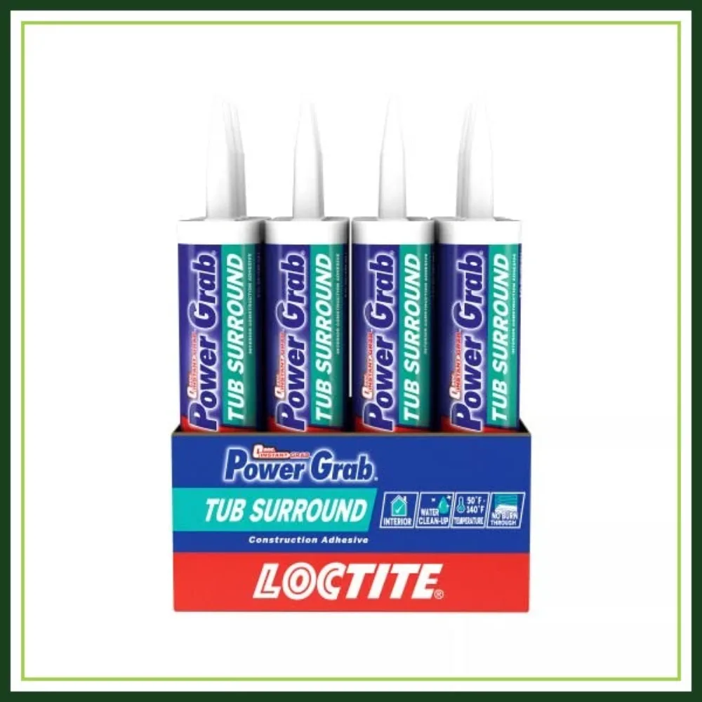

Heavy Duty Construction Adhesive for Tub Surround, 9 fl oz Cartridge (12 Pack)