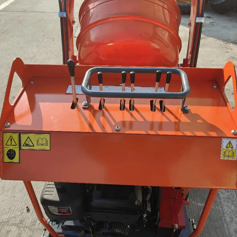 Portable Mini Concrete Mixer Self Loading Hydraulic Track Driven Cement Mortar Mixer Construction Mini Concrete Mixer Price