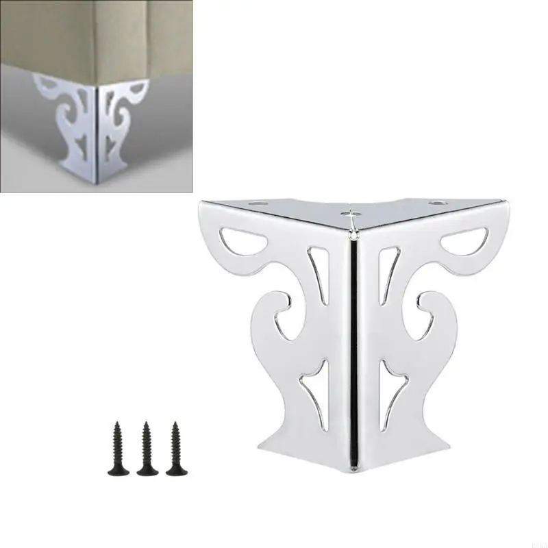 Les jambes fer élégantes mecs en métal décoratifs 78 mm pour les meubles maison