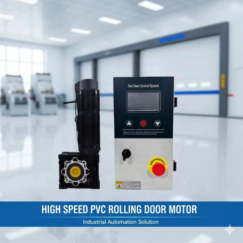 L Series Warehouse Rolling Shutter Door Industrial Fast Rolling Shutter Door Servo Control System Motor and Opener