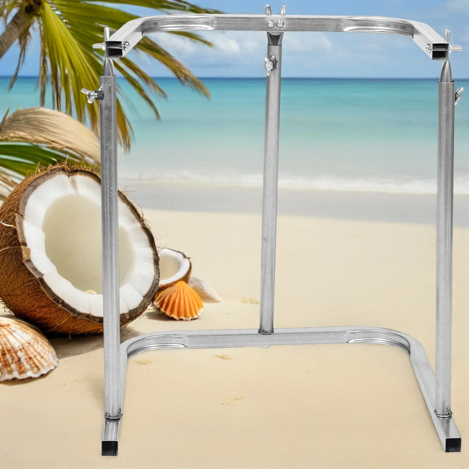 

Усиленная металлическая подставка для мусорных мешков для сада и двора, для сбора листьев и отходов, портативная опорная стойка для сельского хозяйства