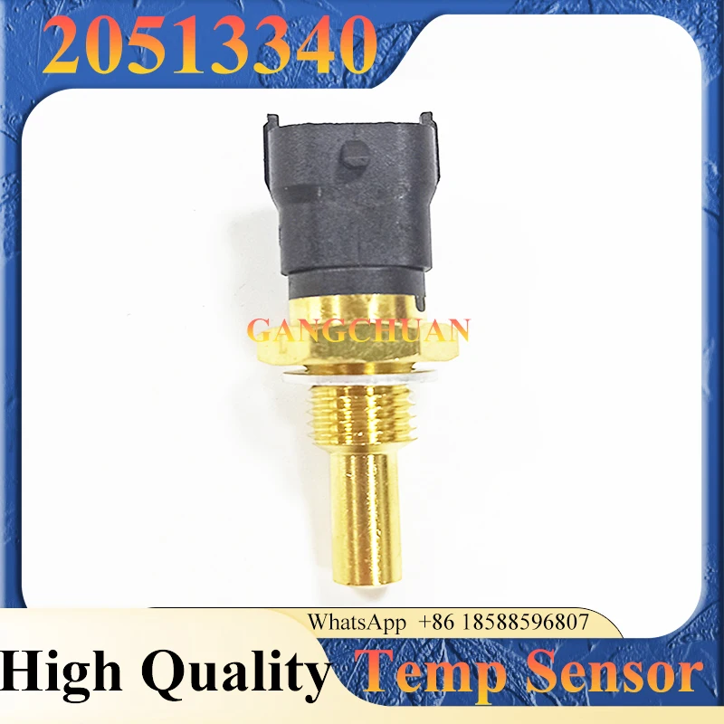 for EC140B EC140C EC160C EC235C EC240B EC290B EC290C Stable Performance Water Temperature Sensor 20513340