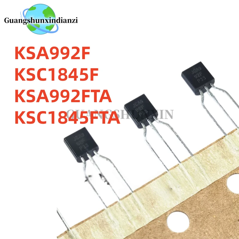 20PCS 100% NEW KSA992F KSC1845F KSA992FTA KSC1845FTA TO-92 845F 92F C1845 A992 Best Quality In Stock
