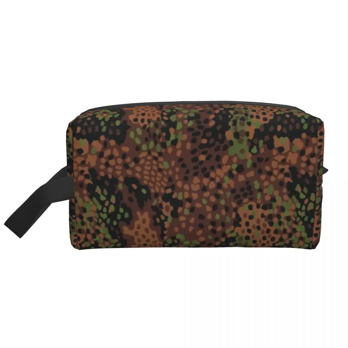 Erbsenadvertising-Trousse de toilette personnalisée Pea Dot Camo, trousse de maquillage cosmétique, trousse de rangement Dopp, armée militaire allemande CamSolomon