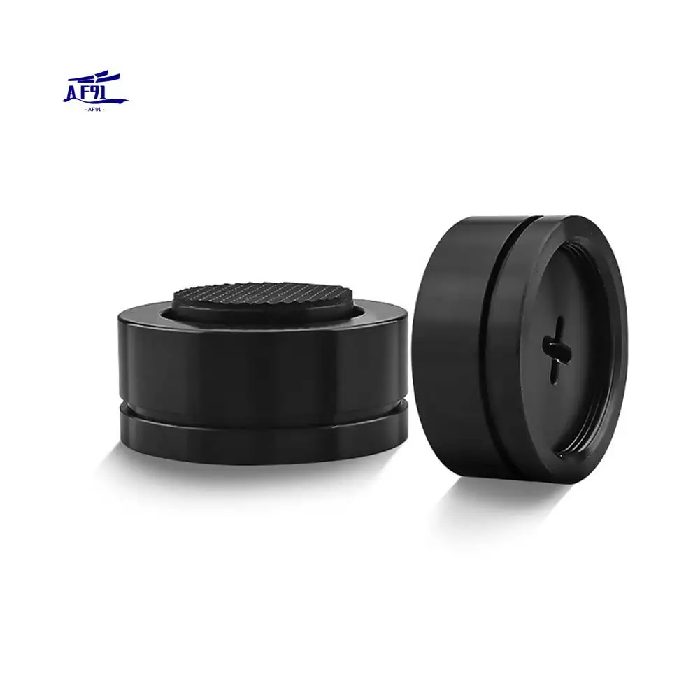 

AF91-4Pcs HIFI Audio Speaker Stand Amplifier Steel Ball Scroll Anti-Shock Absorber Foot Nail Pad Speaker Spikes Foot Pads