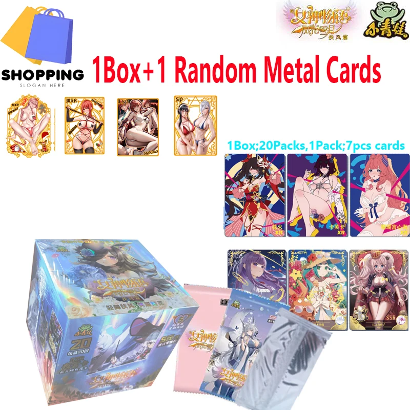 

Newest NS-5M09 Goddess Story Collection Cards Booster Box Girl Party Swimsuit Game Card Child Kids Table Toys For Family Gift