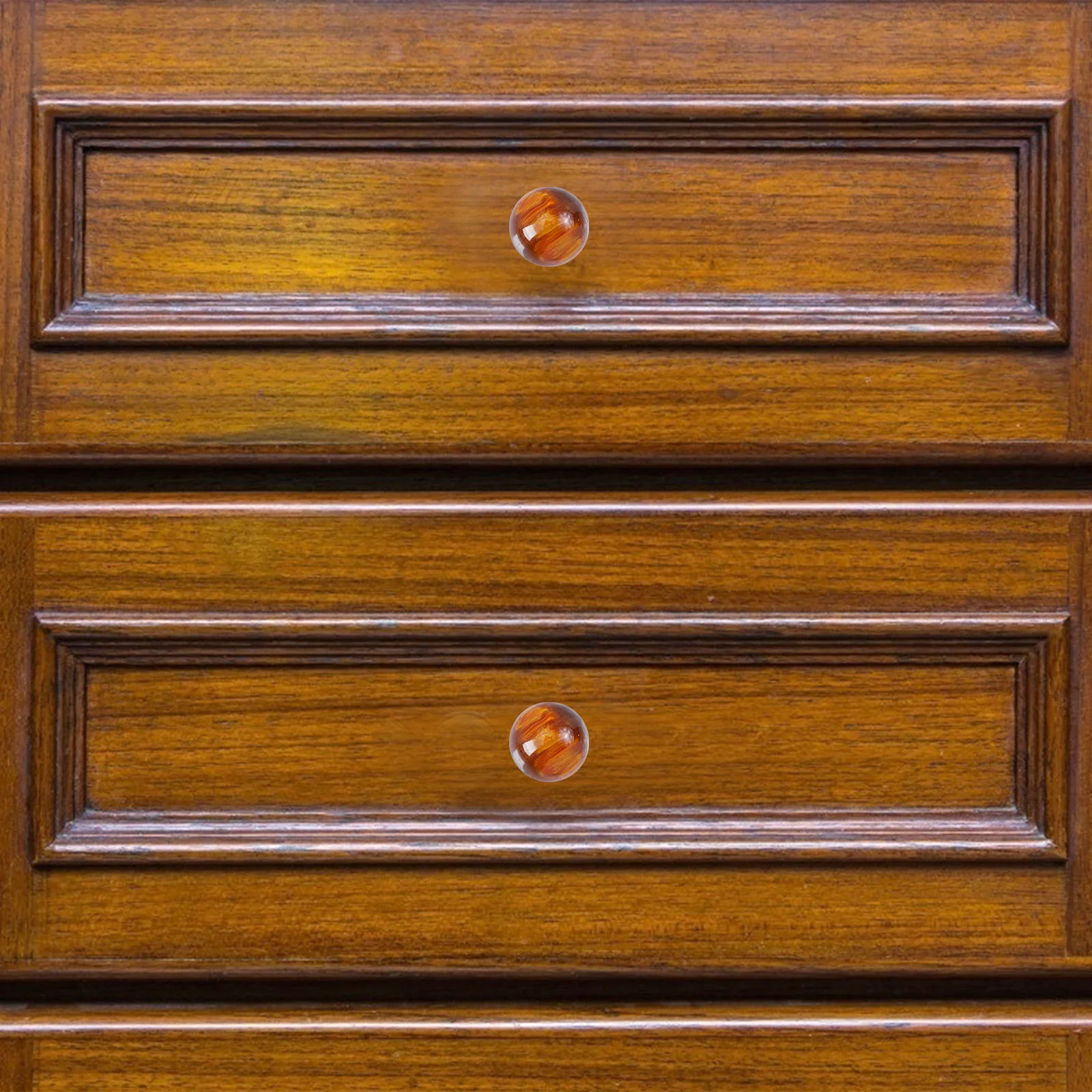 

2Pcs Cabinet Handles Vintage Round Drawer Knobs Easy Install Cupboard Pulls Wardrobe Dresser Knobs Home Furniture Accessories