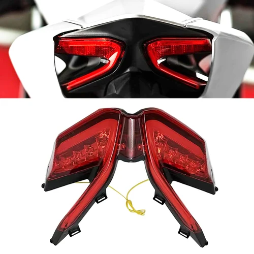 Para Ducati 899 959 1199 1299 Panigale 1199R luz de freno trasero de motocicleta luz trasera LED intermitente indicador luces de señal de giro de cambio