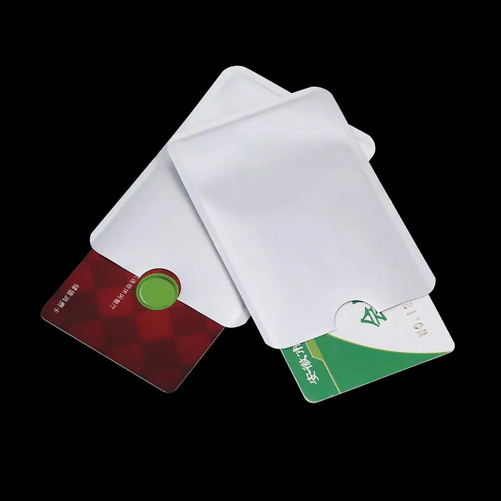 

Holder Business Card Holder Card Bag Subway Card Cover Aluminium Foil Debit Card Cover Credit Card Holder Anti-degaussing