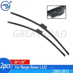 Wiper Front Wiper Blades For Land Rover Range Rover L322 Ivogue HSE 2002 - 2012 Windshield Windscreen Front Window 26