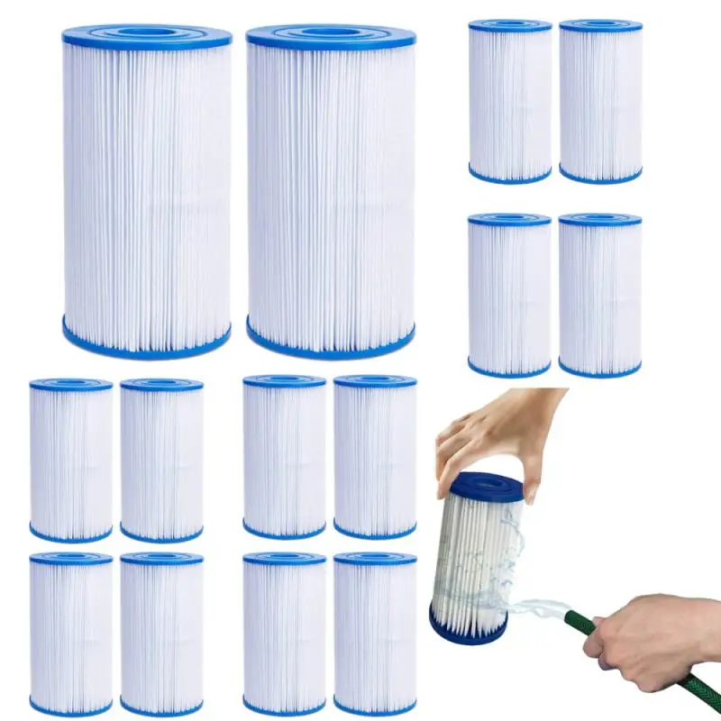 Washable Swimming Pool Filter Replacement Cartridge Replacement Cartridge Easy Maintenance High-quality Pool Maintenance