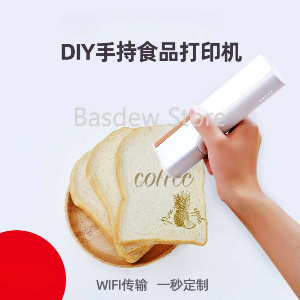 Handheld Coffee Printer Macaron DIY Personalized Patterns Portable Mini Printer