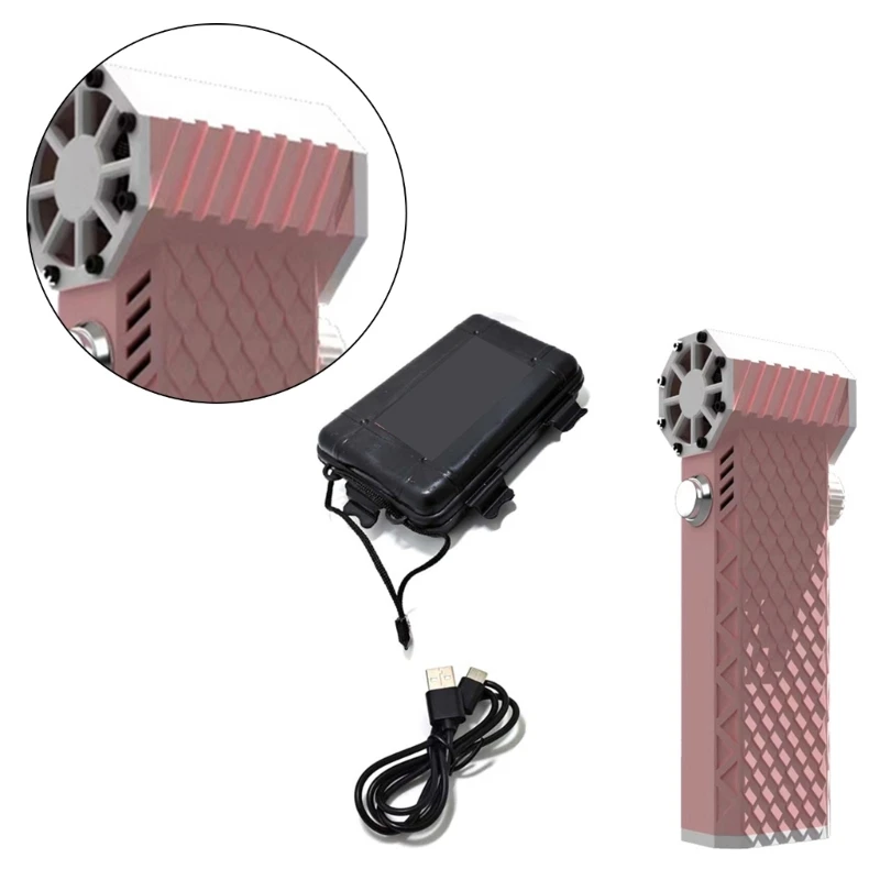 مروحة Turbos Jet Fan Turbos العنيفة 110،000 دورة في الدقيقة منفاخ قوي سريع الأنبوب