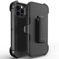 3IN1 Heavy Duty Armor Shockproof Belt Clip Case for IPhone 17 16 Pro Max 14 13 12 11 15 XSMAX XR X XS SE PLUS Otter Case Box