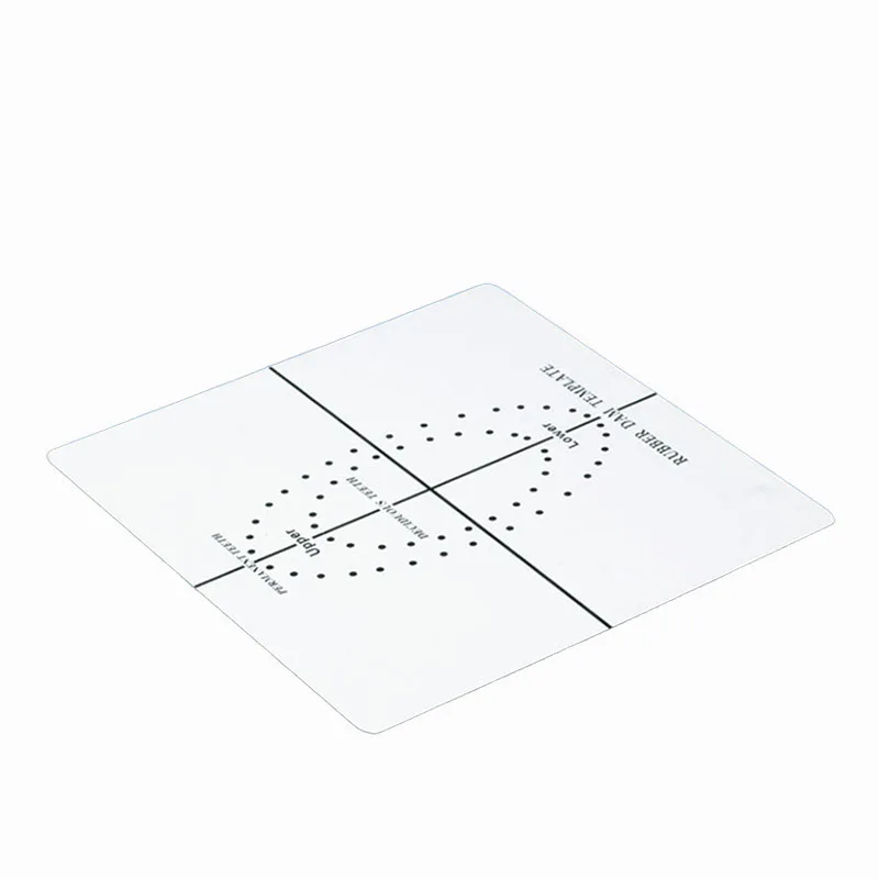 1/3/10Pcs Dental Rubber Dam Punch Hole Positioning Board Punch Hole Dental Lab Instrument Dentistry Accessory Tools