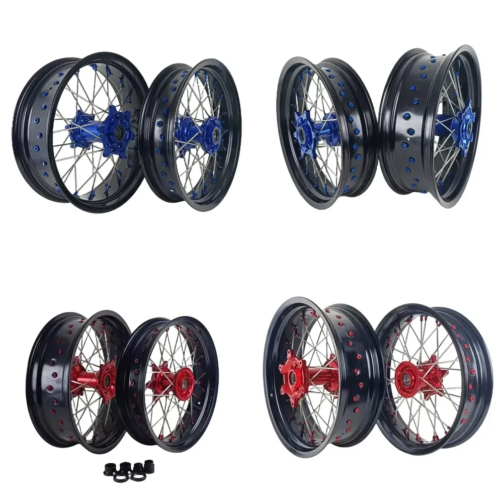 【2026 New Design】 High Quality Fit YZ 125 250 YZF 250/450 2018 16/17 Wheel Set Superbike Supermotard Wheels