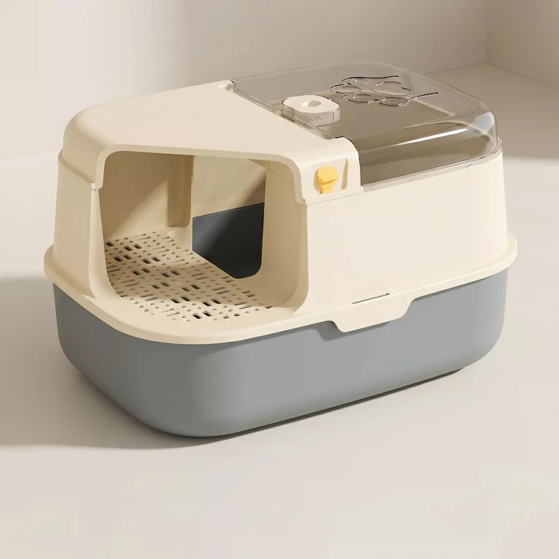 Training Luxury Extra Large Defecation Litter Box Closed With Hole Small Litter Box Automatische Kattenbak Household Products
