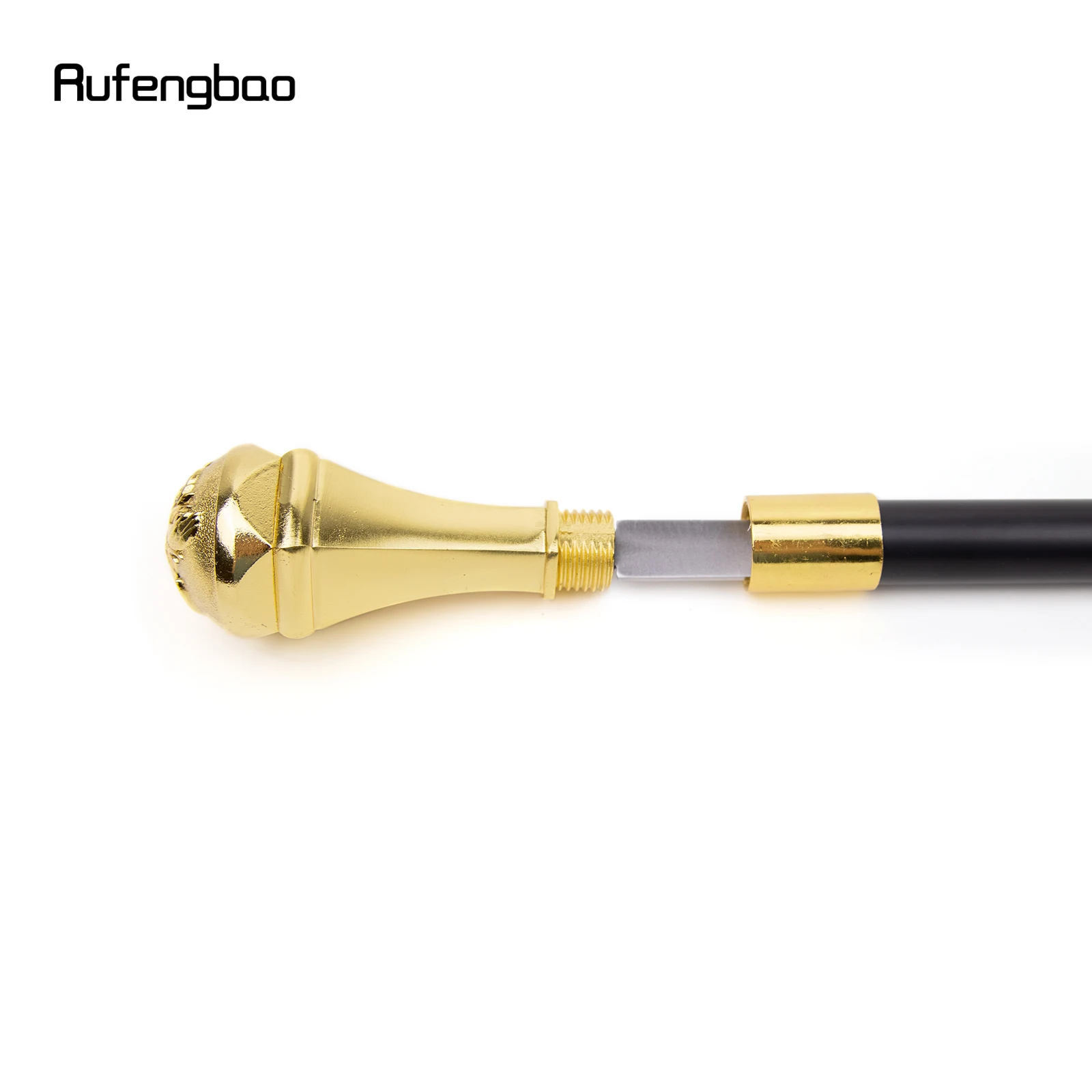 Golden Eagle รอบจับเดิน Stick ที่ซ่อนอยู่แผ่น Self Defense แฟชั่น Cane แผ่นคอสเพลย์ Crosier Stick 93ซม.