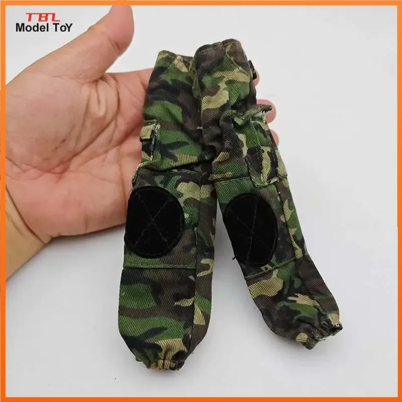 1/6 Schalen Ons Een Militaire Gevechtsbroek Met Een Kniecamouflage Jungle Broekmodel Voor 12 Inch Actiefiguurspeelgoed