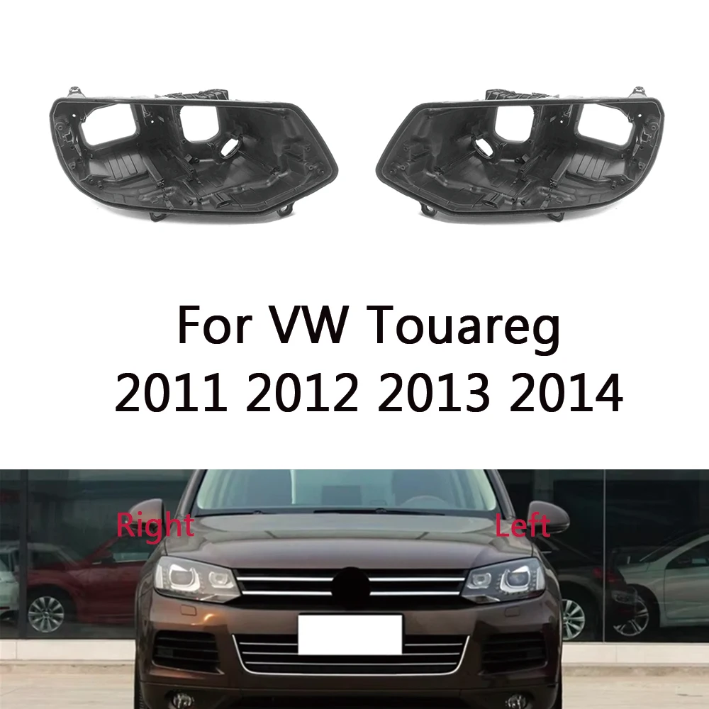 

For VW Touareg 2011 2012 2013 2014 Headlamp House Car Headlight Base Front Auto Front Lamp Holder Back House