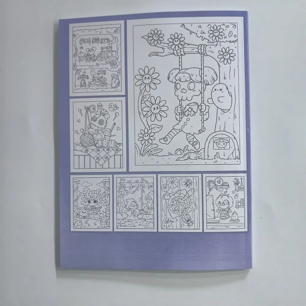 Halloween Creepy Cutie Art Coloring Book - Stress Relief Drawing Book (Perfect Gift for Party/Birthday)