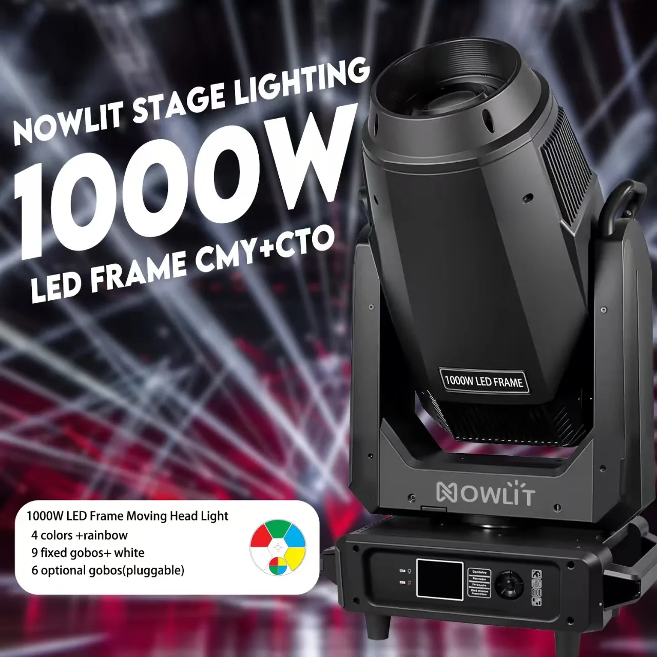 Stage Light 1000w Led rame Moving Head Light For Concert Event Theater Project