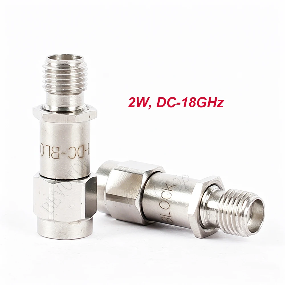 1PCS 2W DC-18GHz SMA Male to SMA Female Coaxial RF Attenuator 8/10/20/30/40dB SMA Fixed Connectors 50 Ohm 304 steel