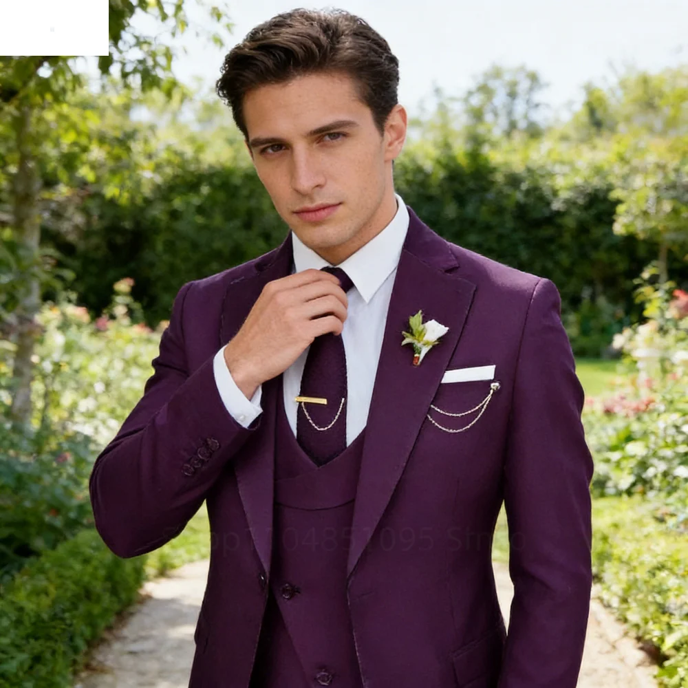 

Мужской костюм-тройка Bonito: уникальный пиджак с оригинальной застежкой, повседневный, модный, приталенный, для свадьбы, церемоний и деловых встреч