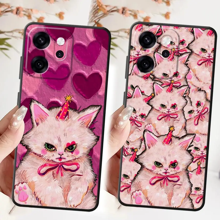 Cute Pink Cat Soft …