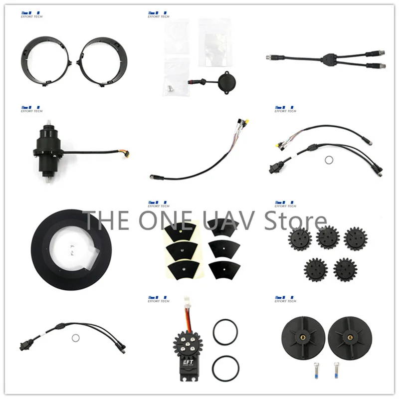 EFT Spreading System EPS200 Gear Motor Electronic Control Module Turntable Harness Disconnect Module Servo Bottom Cover