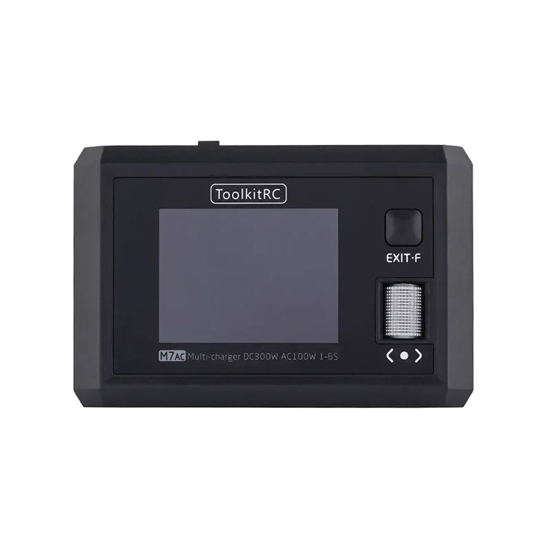ToolkitRC M7AC 100W AC 300W DC Smart Lipo Balance Charger Discharger for 1-6S Lipo LiHV LiFe Lion Battery RC FPV Drone Charge