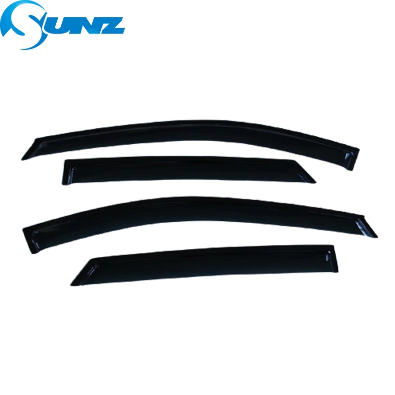 Side Window Visor For Hyundai IX35 2010 2011 2012 2013 2014 2015 Black Door Visor Weathershield Weather Shield Sun Rain Guards