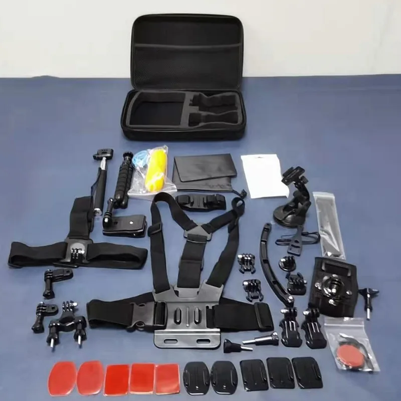 Extreme Sports Camera Accessories Set 50-piece set with combination