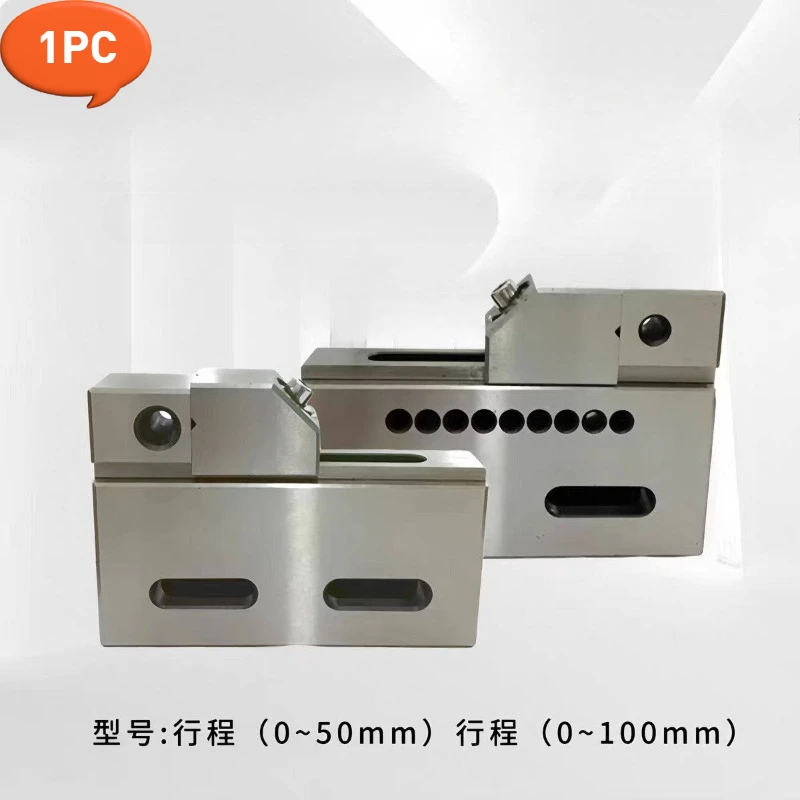 High Precision Vise Stainless Steel 4" Jaw Opening Clamping 0-50/75/100mm