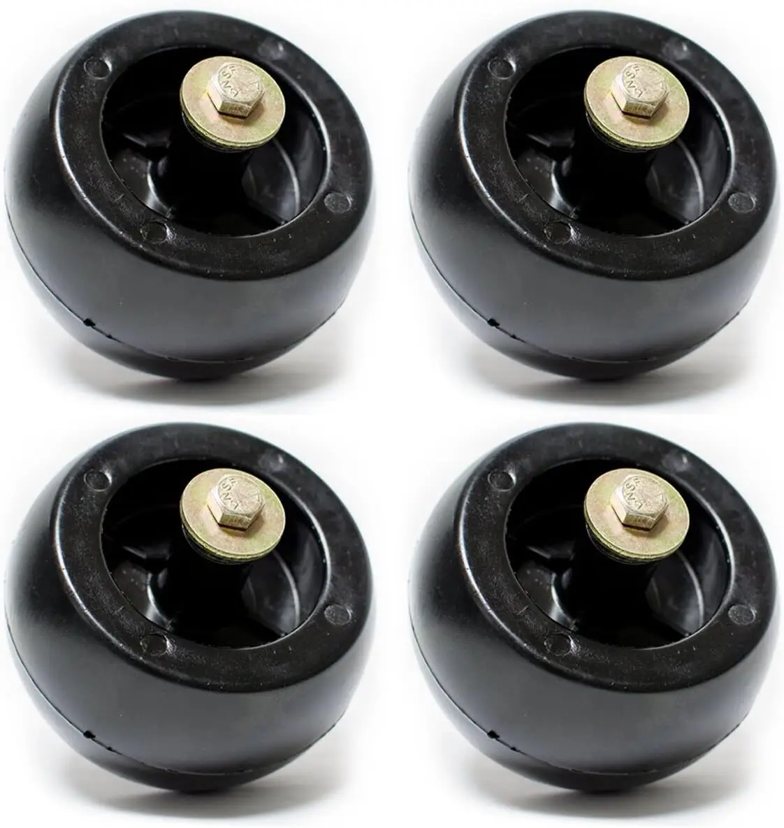 4 قطعة عجلة سطح السفينة ل Exmark LZDS902K725 LZE651CKA484A2 LZE651GKA484A2 LZE691GKA524A2 LZE691KA524 Husqvarna 539102643 539102754 #3