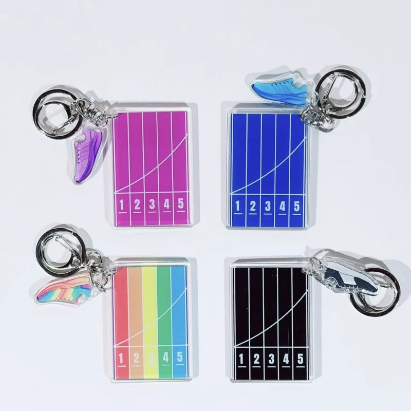 Sports Keychain Runner Gifts for Men,Cross Country Running Gifts,Track and Field Keychain Marathon Track and Field Accessories