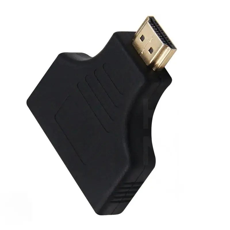 High Quality 1080P 1.4 HDMI-compatible Port Male To 2 Female 1 In 2 Cable Switch Out Splitter Adapter Converter For HD TV Tablet