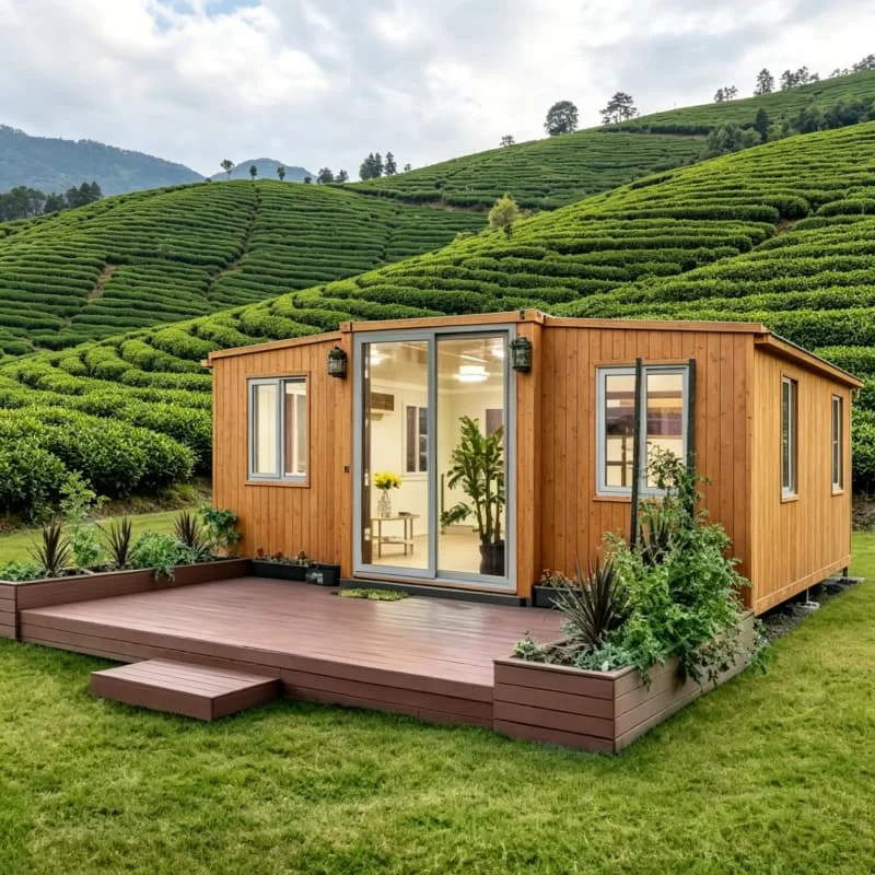 Sale Folding Container House Expandable Flat Pack Design Customized Waterproof Windproof Shelter for Disaster Relief Aid Housing