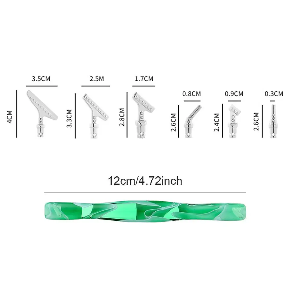 5D Resin Diamond Painting Pen Point Drill Pen With Alloy Replace Pen Head Accessories Tool Cross Stitch DIY Craft Nail Art